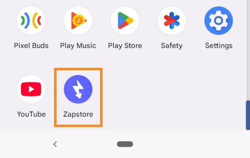 App in App Drawer