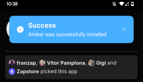 Installed Successfully