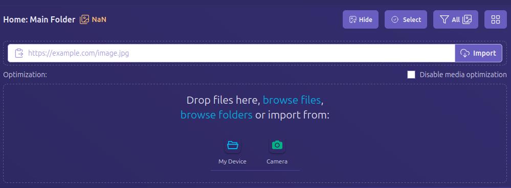 Uploading Media