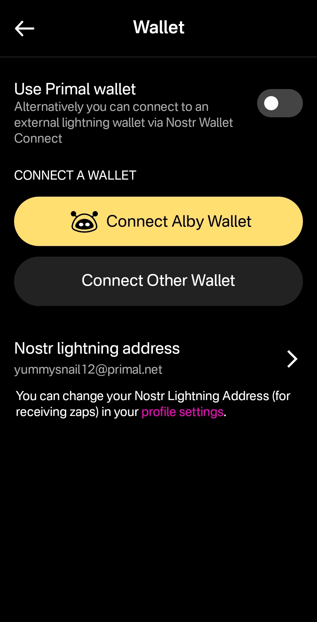 Connect External Wallet