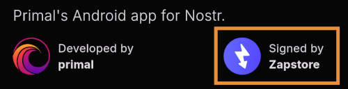 Primal App Signature